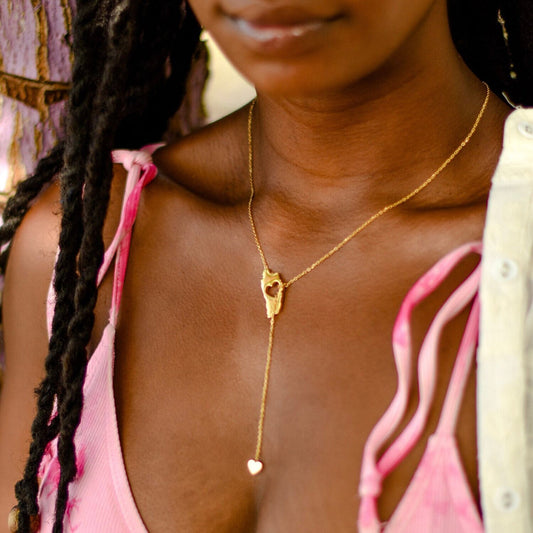 Dominica Lariat Necklace